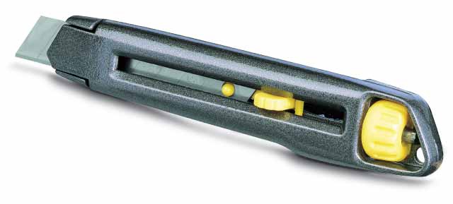 Peilis Stanley 0-10-018, 190 mm, plastikas/nerūdijantysis plienas/metalų lydinys