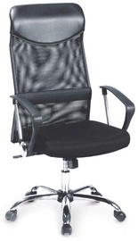 Biroja krēsls Vire V-CH-VIRE-FOT-CZARNY, 63 x 61 x 110 - 120 cm, melna