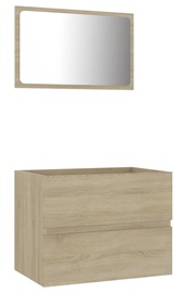 Комплект мебели для ванной VLX 804875, дубовый, 38.5 x 60 см x 45 см