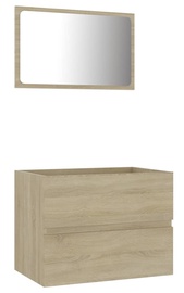 Vannitoa mööblikomplekt VLX 804875, tamm, 38.5 x 60 cm x 45 cm
