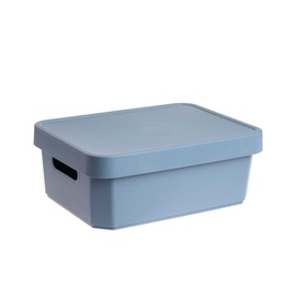 Коробка для вещей Domoletti, синий, 36 x 27 x 21 см