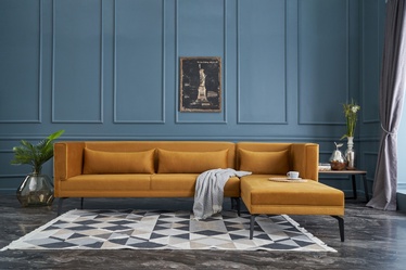 Угловой диван Hanah Home Ardosa 825BLC1558, oранжевый, правый, 176 x 274 x 76 см