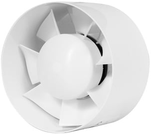 Ventilaator kanaliseeritud Europlast E-extra EK125T, taimeriga, 12.5 cm