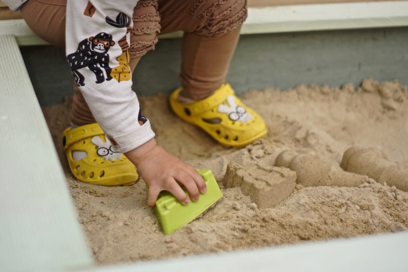Smiltis smilšu kastēm Min2C Children's Play Sand, 50 x 30 cm, brūna