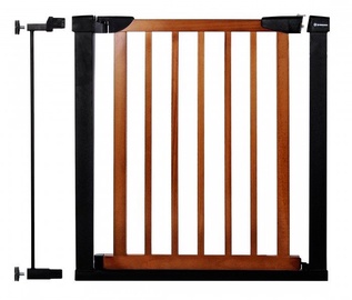 Saugumo varteliai Springos Safety Gate, 82 cm, 103 cm, plastikas/metalas, ruda/juoda