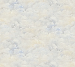 Обои As Creation Luxury Damask 388951, виниловые, синий/серый/бежевый