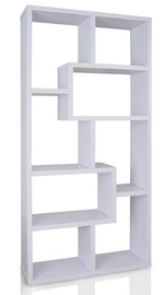 Riiul Kalune Design Zep, valge, 90 cm x 29.5 cm x 183.6 cm