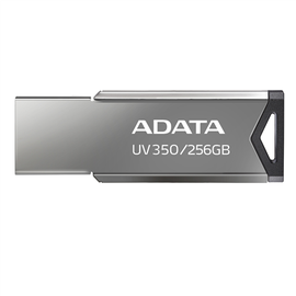 USB zibatmiņa Adata UV350 256GB USB 3.2, metāliska, 256 GB