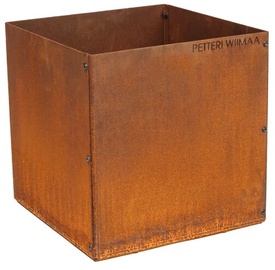 Вазон Petteri Wiimaa Fiora S, cталь, 30 см, Ø 30 см x 30 см, коричневый