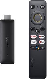 Multivides atskaņotājs Realme 4K Smart Google TV Stick, Micro USB, melna