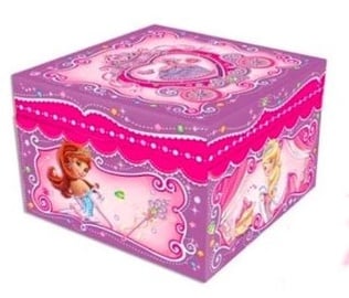 Muzikālā kaste Pulio Box With Drawer Princesses