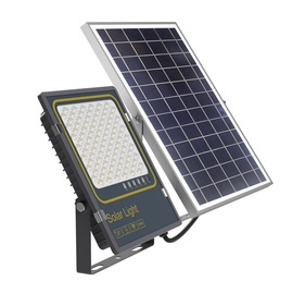 Prožektors CristalRecord Bee Solar, 300 W, 3900 lm, 3000 °K, IP66, pelēka/antracīta