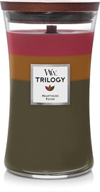 Свеча, ароматическая WoodWick Trilogy Hearthside, 610 г, 180 мм x 100 мм