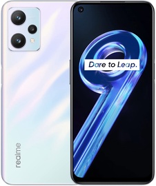 Mobiiltelefon Realme 9 5G, valge, 4GB/128GB