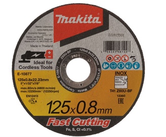 Ketas Makita E-10877, 125 mm x 0.8 mm x 22.23 mm