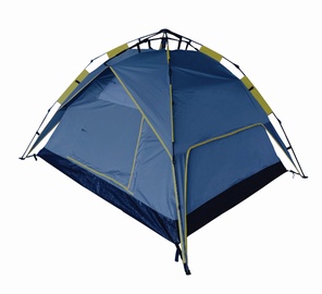 Trīsvietīga telts Outliner RD-AT03-3, zila/zaļa