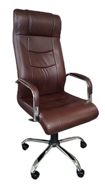 Офисный стул MN RF570A, 53 x 50 x 132 см, коричневый