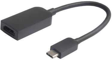 Adapteris MicroConnect USB-C to HDMI USB-C male, HDMI female, 0.15 m, melna