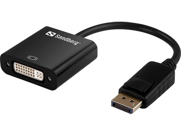 Adapter Sandberg Displayport to DVI Displayport, DVI