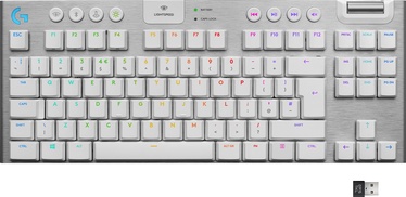 Клавиатура Logitech G915 GL Tacticle EN, белый, беспроводная