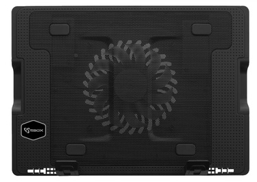 Sülearvuti jahutaja Sbox CP-12, 26 cm x 3 cm x 37 cm