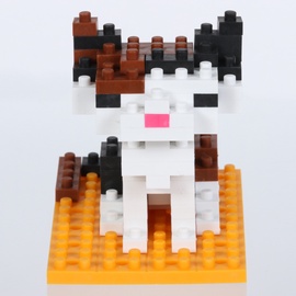 Dzēšgumija- puzles komplekts Iwako Calico Cat, daudzkrāsaina