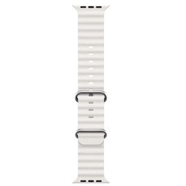 iWear S1 soonega pehme silikoonist 20 mm rihm Apple Watchile 49 mm / 45 mm / 44 mm / 42 mm valge