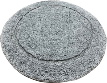 Vannas istabas paklājs Foutastic Wolle 510CHL1237, pelēka, 90 cm x 90 cm
