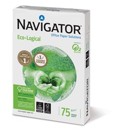 Kontoripaber Navigator Eco-Logical, A3, 75 g/m², valge, 42 cm x 29.7 cm