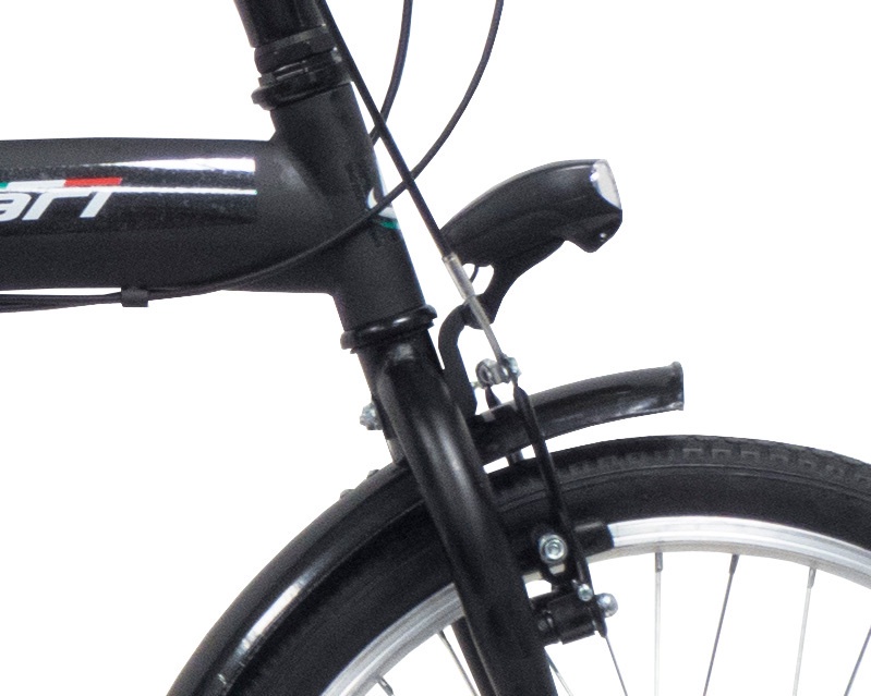 Velosipēds salokāms Bottari Modena, 20 ", 20" rāmis, melna