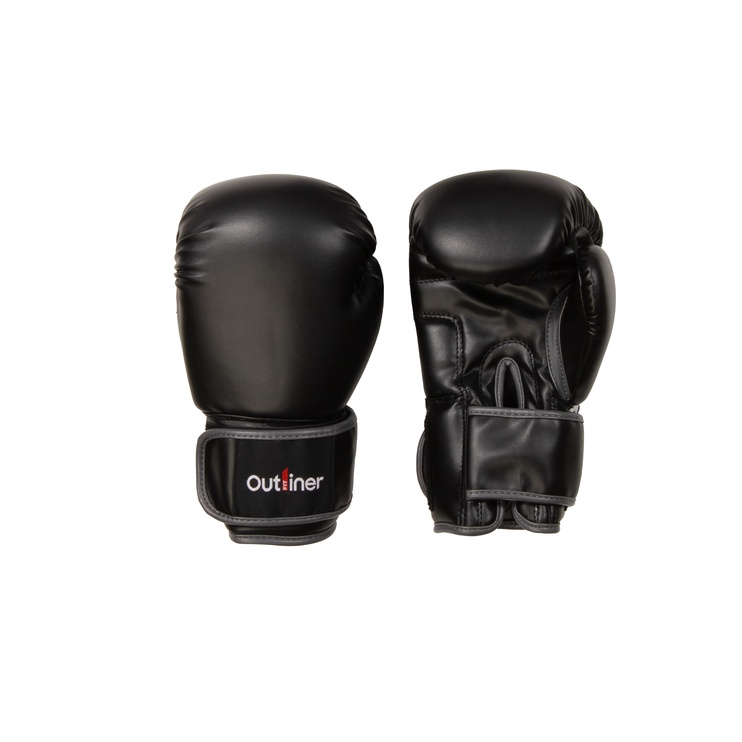 Боксерские перчатки Outliner SG-1007, черный, 10 oz