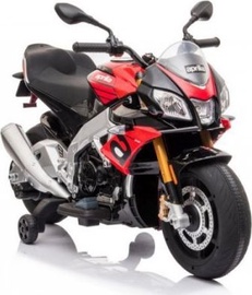 Rotaļlietu bezvadu motocikls Lean Toys Aprilia A010, sarkana