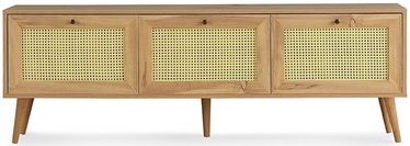 TV-laud Kalune Design Likya 180, pruun/kollane, 140 cm x 40 cm x 60 cm