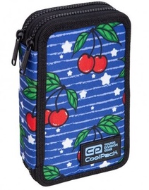 Пенал CoolPack Jumper 2 Cherries, синий