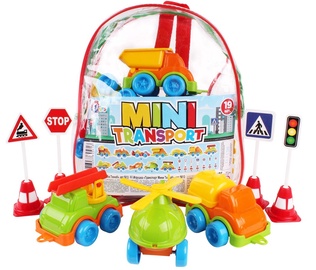 Transporta rotaļlietu komplekts Technok mini Transport Mini 5613, daudzkrāsaina