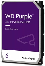 Serveri kõvaketas (HDD) Western Digital Purple Surveillance WD63PURZ, 256 MB, 3.5", 6 TB