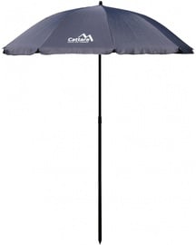 Пляжный зонтик Cattara Terst 13490, 1800 мм, серый