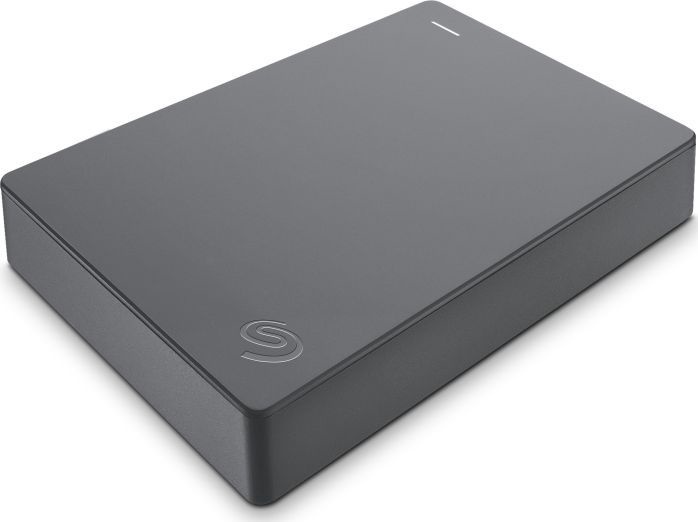 Cietais disks Seagate Basic Line, HDD, 5 TB, melna