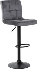 Барный стул OTE Kappa, 42 x 37 x 95 - 116 cm, серый (поврежденная упаковка)