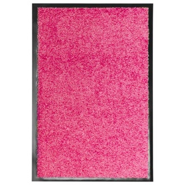 Durvju paklājs VLX Washable 323445, rozā, 60 cm x 40 cm x 0.9 cm