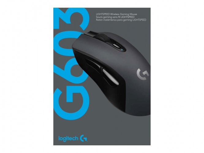 Žaidimų pelė Logitech G603 Lightspeed, juoda