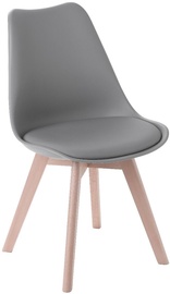 Valgomojo kėdė OTE Prato OTE-KRZ-PRATO-SZAR, matinė, pilka, 47.5 cm x 43 cm x 81 cm