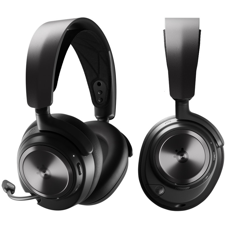 Juhtmeta mänguri peakomplekt Steelseries Arctis Nova Pro X, must