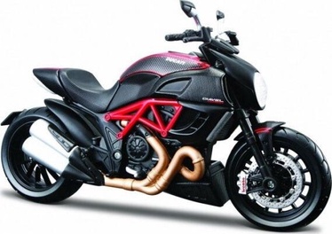 Rotaļu motocikls Maisto Ducati Diavel Carbon, melna