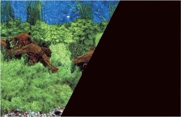 Akvaariumi taust Zolux Root 354863, sinine/must/roheline, 60 cm