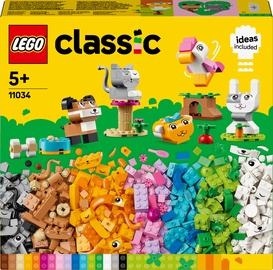 Konstruktor LEGO® Classic Loomingulised lemmikloomad 11034
