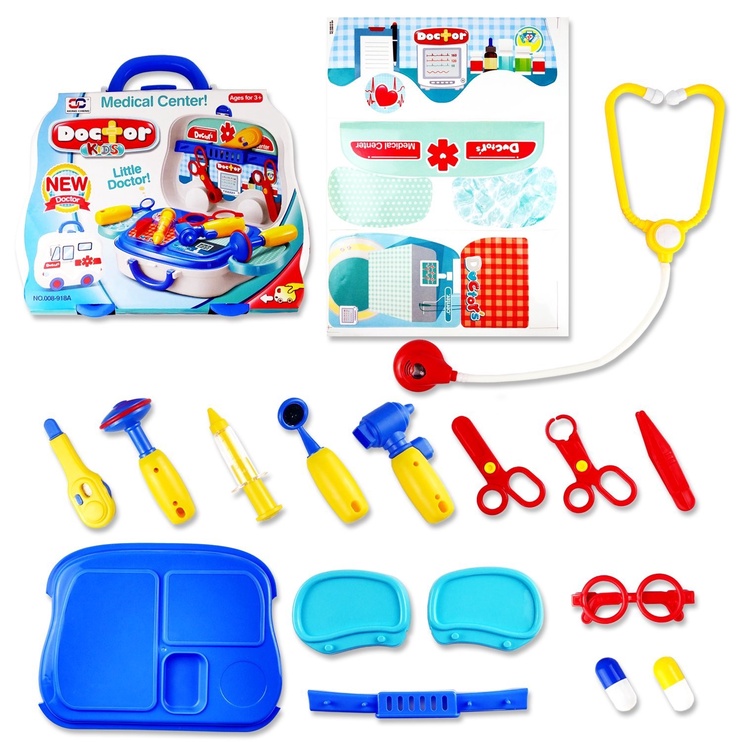 Rotaļlietu ārsta komplekts Gerardos Toys Doctor Kids Medical Center 46547
