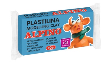 Plastilinas Alpino 1ADP00006101, žydra, 50 g