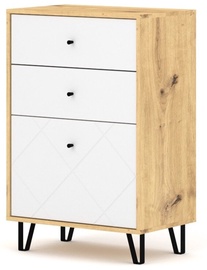 Шкафчики Bilbao BL18, дубовый/белый, 40 см x 63.4 см x 95.5 см