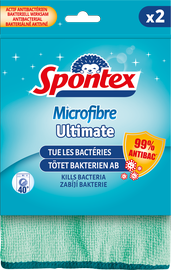 Ткань, универсальная Spontex, синий, 2 шт.